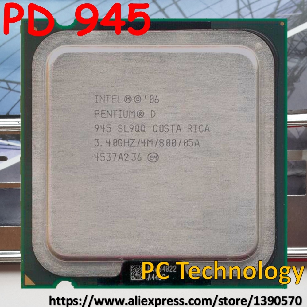  Ƽ PD 945 ũž, pd945 cpu Ƽ D 945, 3.4G..